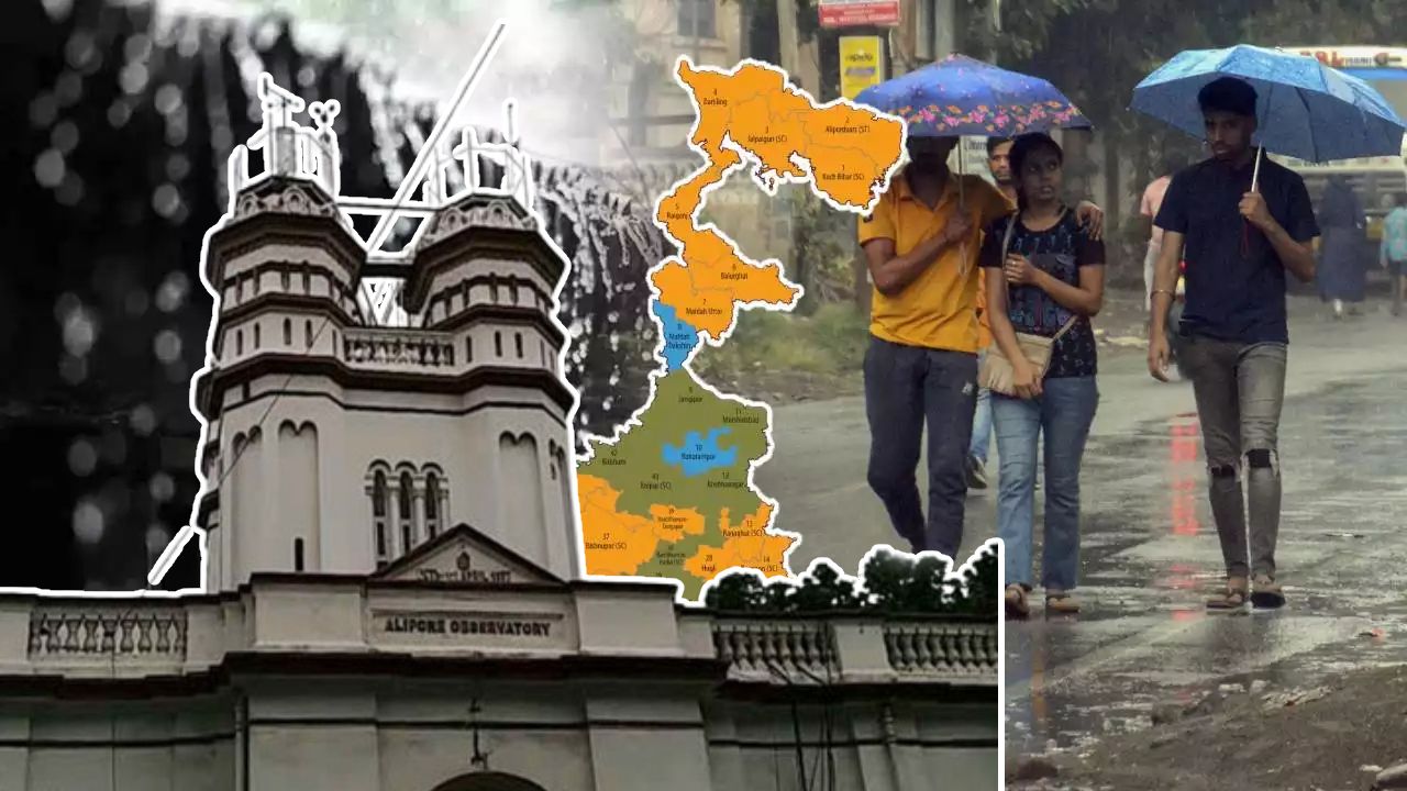 বঙ্গে স্বস্তির খবর নামতে চলেছে টানা বৃষ্টি